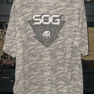 SOG Camo Logo T•Shirt (XL)